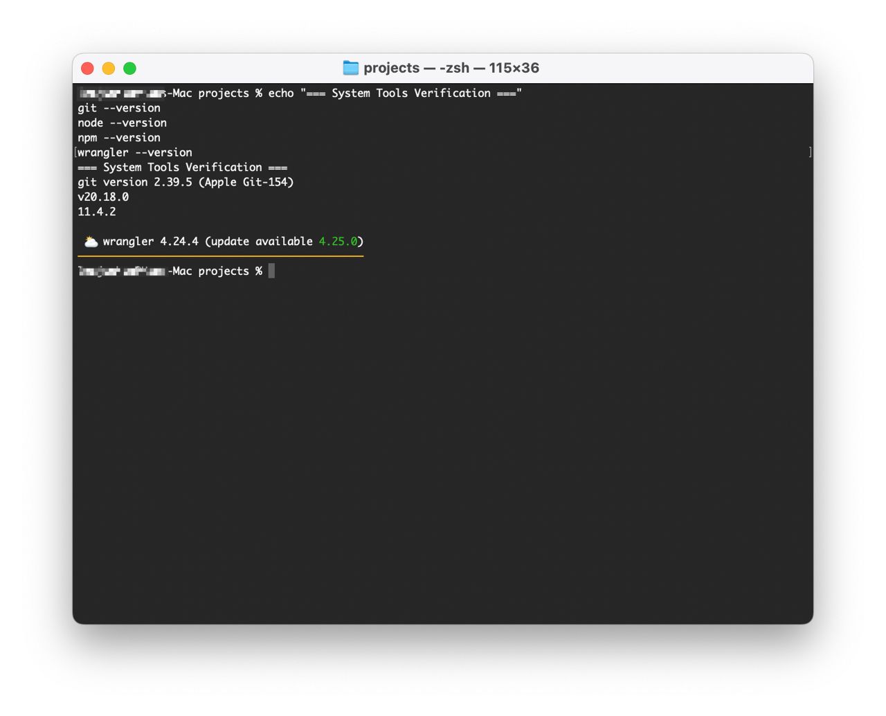 System tools verification